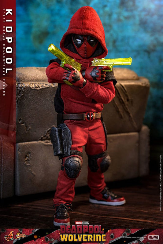 🔴PRE-ORDER Kidpool 1/6 Deadpool & Wolverine Movie Masterpiece Figura