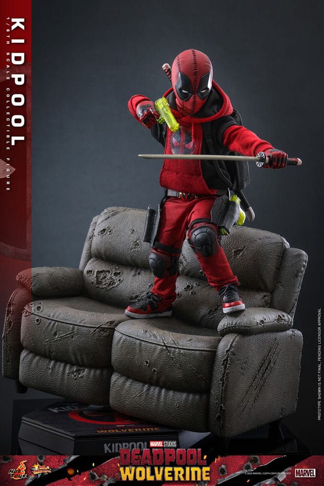 🔴PRE-ORDER Kidpool 1/6 Deadpool & Wolverine Movie Masterpiece Figura