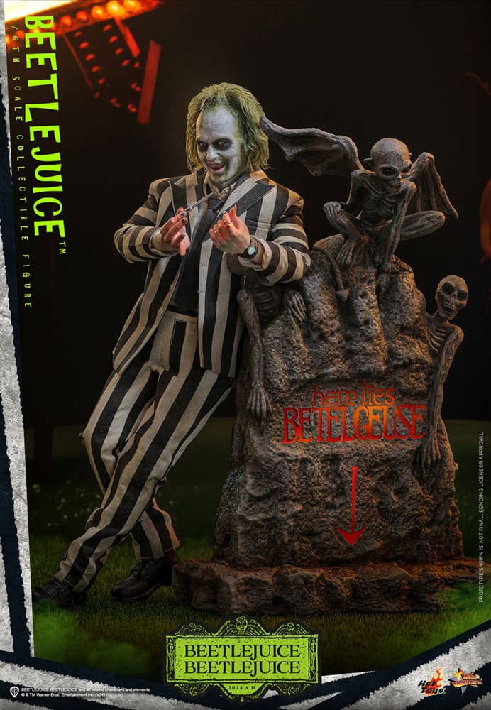 🔴PRE-ORDER Beetlejuice 1/6 Beetlejuice Beetlejuice Movie Masterpiece Figura