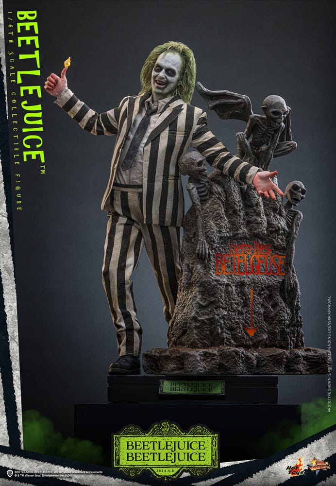 🔴PRE-ORDER Beetlejuice 1/6 Beetlejuice Beetlejuice Movie Masterpiece Figura