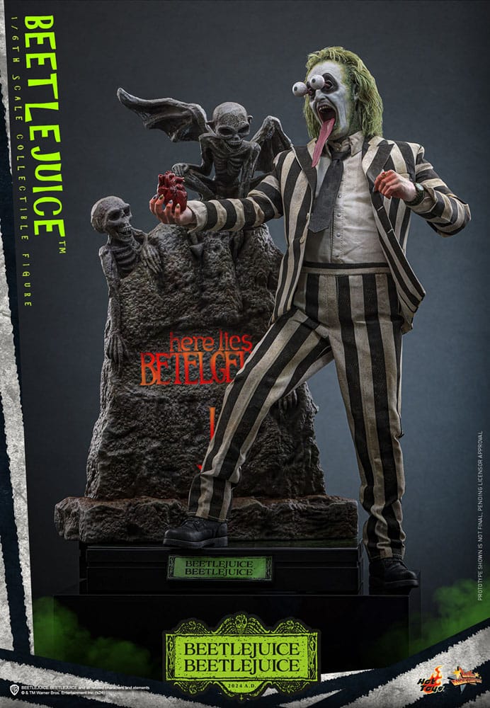 🔴PRE-ORDER Beetlejuice 1/6 Beetlejuice Beetlejuice Movie Masterpiece Figura