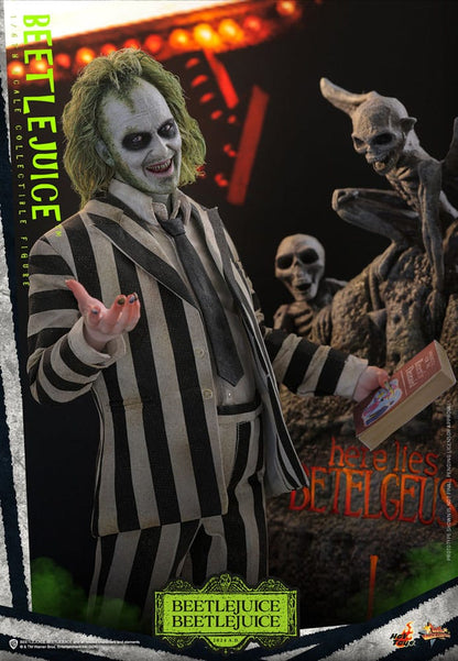🔴PRE-ORDER Beetlejuice 1/6 Beetlejuice Beetlejuice Movie Masterpiece Figura
