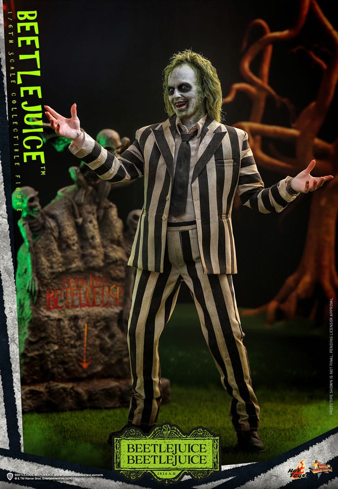 🔴PRE-ORDER Beetlejuice 1/6 Beetlejuice Beetlejuice Movie Masterpiece Figura