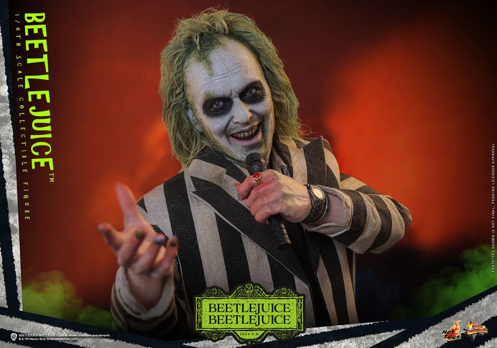 🔴PRE-ORDER Beetlejuice 1/6 Beetlejuice Beetlejuice Movie Masterpiece Figura