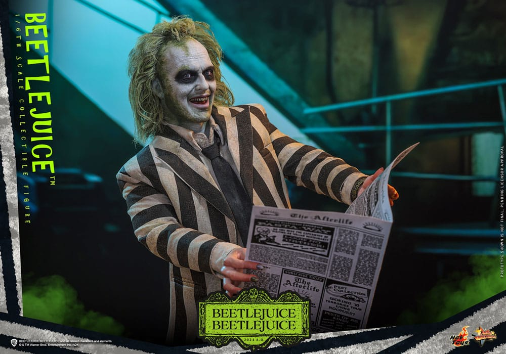 🔴PRE-ORDER Beetlejuice 1/6 Beetlejuice Beetlejuice Movie Masterpiece Figura