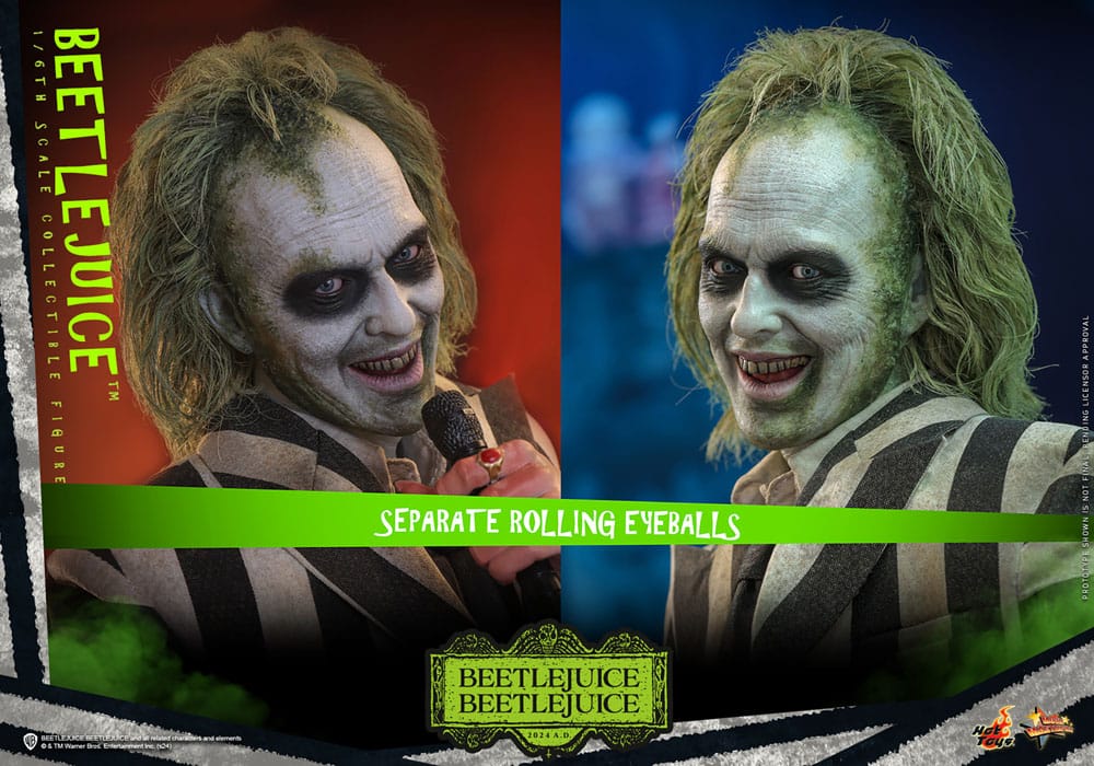 🔴PRE-ORDER Beetlejuice 1/6 Beetlejuice Beetlejuice Movie Masterpiece Figura