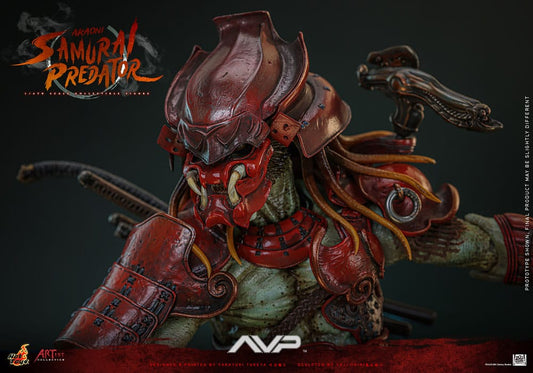 🔴PRE-ORDER Akaoni Samurai Predator 1/6 Alien vs. Predator Figura Artist Collection