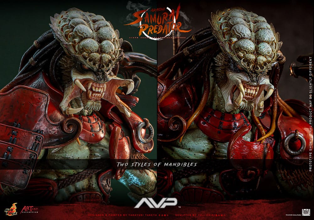 🔴PRE-ORDER Akaoni Samurai Predator 1/6 Alien vs. Predator Figura Artist Collection