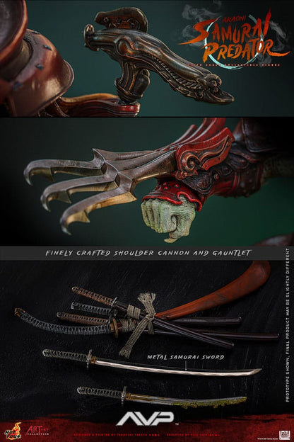 🔴PRE-ORDER Akaoni Samurai Predator 1/6 Alien vs. Predator Figura Artist Collection