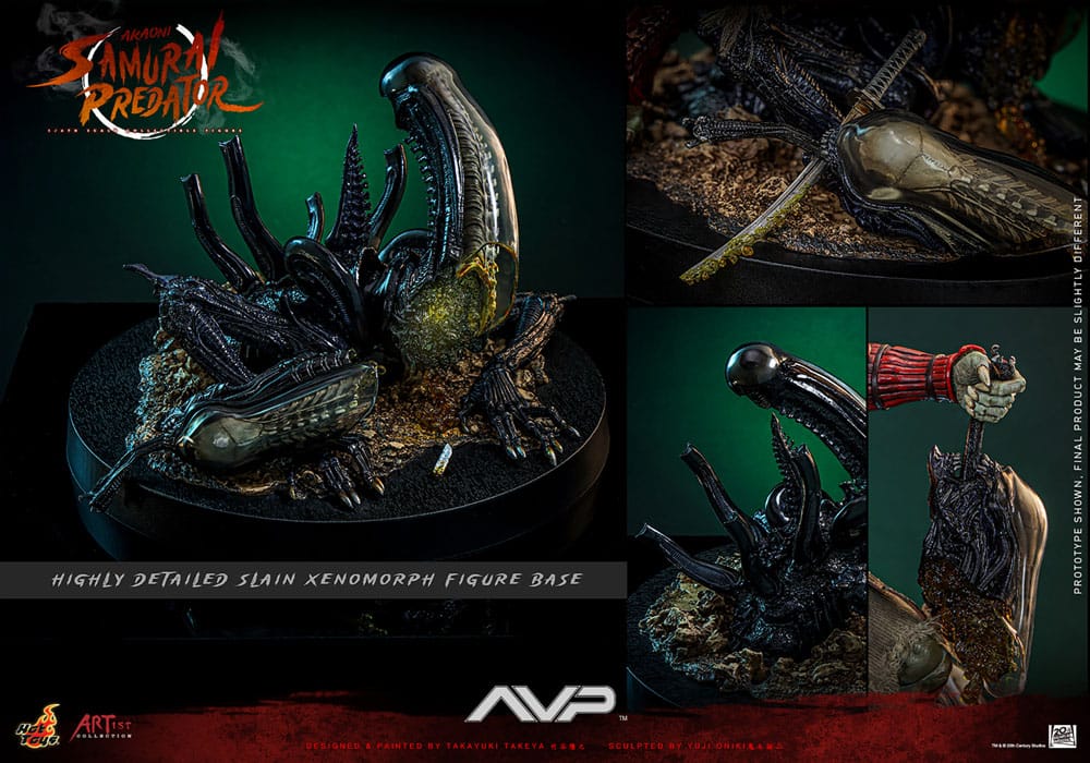 🔴PRE-ORDER Akaoni Samurai Predator 1/6 Alien vs. Predator Figura Artist Collection