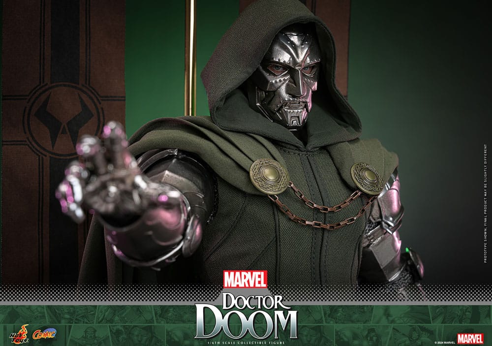 🔴PRE-ORDER Doctor Doom 1/6 Marvel Figura Comic Masterpiece