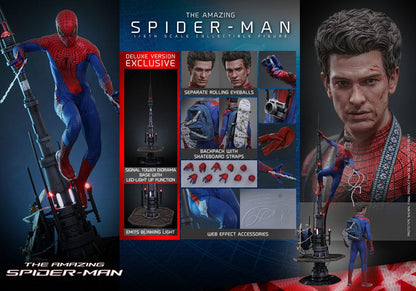 🔴PRE-ORDER Spider-Man (Deluxe Version) 1/6 The Amazing Spider-Man Figura Movie Masterpiece