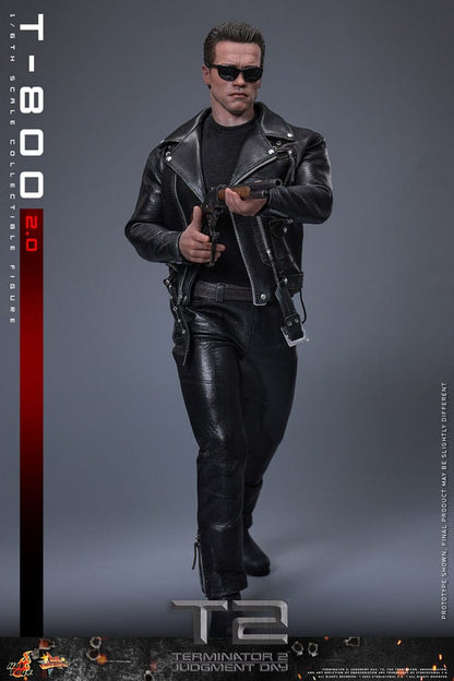 🔴PRE-ORDER T-800 Battle 2.0 1/6 Terminator 2 Figura Movie Masterpiece