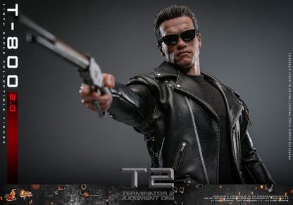 🔴PRE-ORDER T-800 Battle 2.0 1/6 Terminator 2 Figura Movie Masterpiece