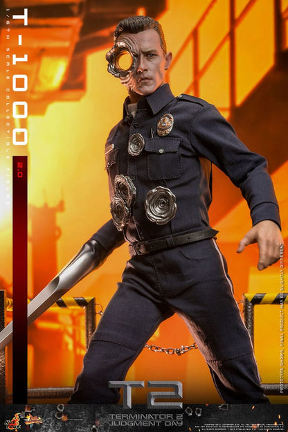 🔴PRE-ORDER T-1000 (2.0) 1/6 Terminator 2 Figura Movie Masterpiece