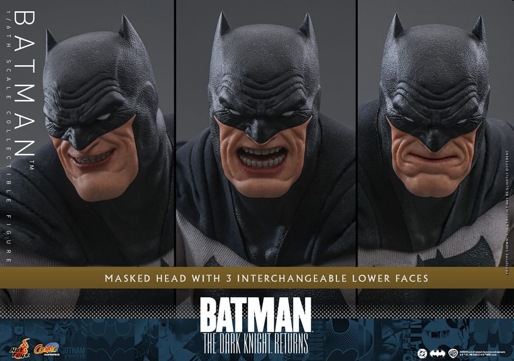 🔴PRE-ORDER Batman 1/6 Batman: The Dark Knight Returns Figura Comic Masterpiece
