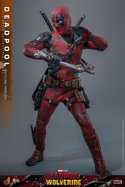 Deadpool (Battling Version) 1/6 Deadpool & Wolverine Movie Masterpiece