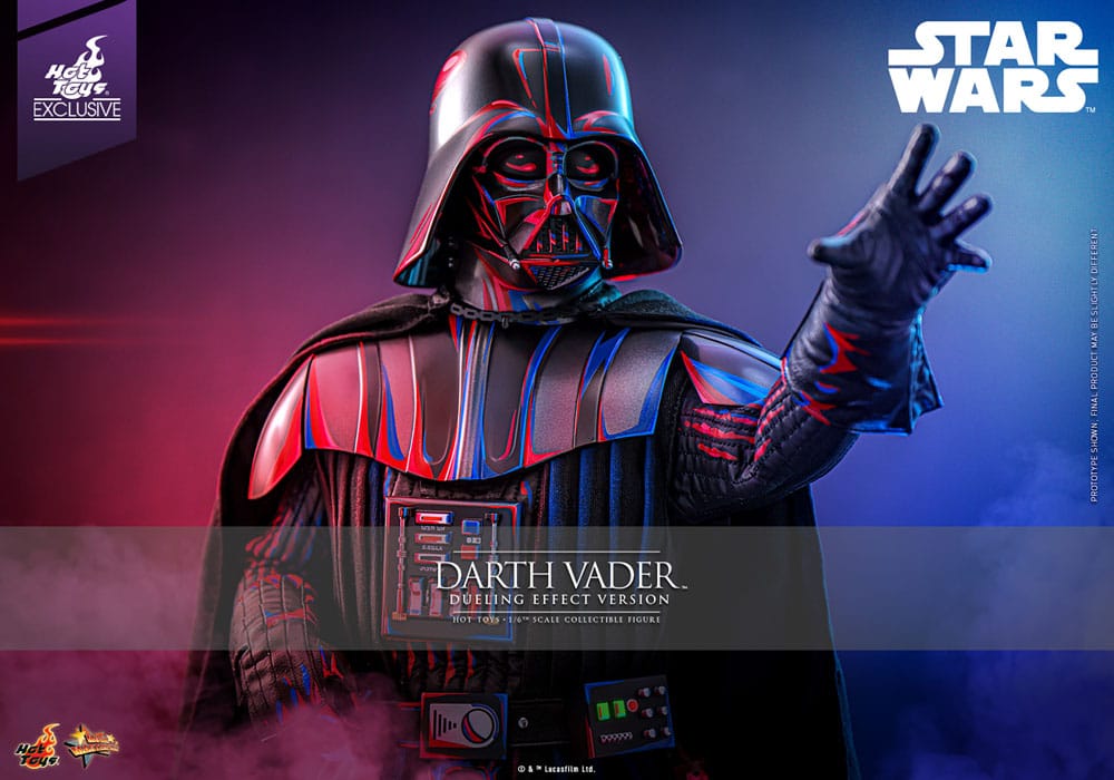🔴PRE-ORDER Darth Vader (Dueling Effect Version) Hot Toys Exclusive 1/6 Star Wars Figura Movie Masterpiece