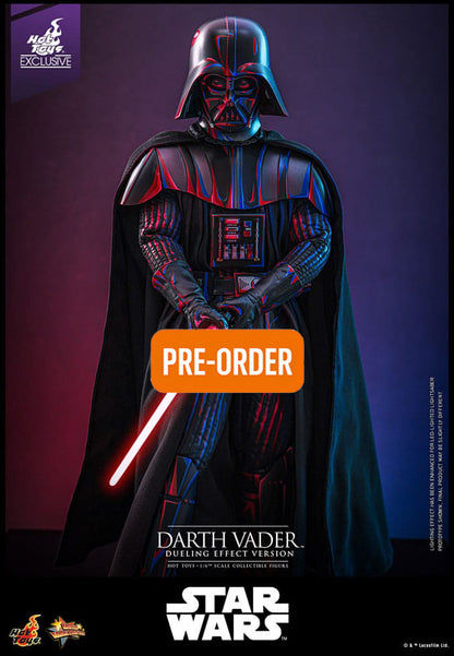 🔴PRE-ORDER Darth Vader (Dueling Effect Version) Hot Toys Exclusive 1/6 Star Wars Figura Movie Masterpiece