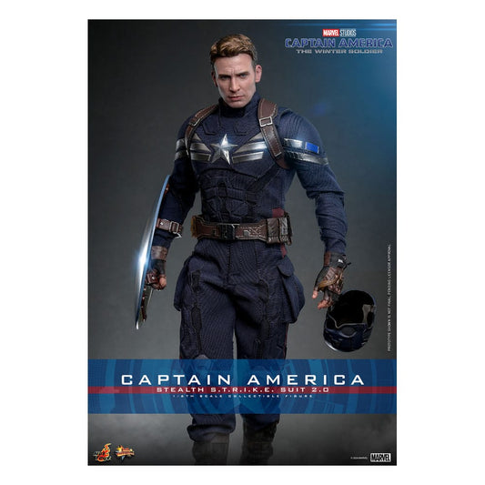 🔴PRE-ORDER Captain America (Stealth S.T.R.I.K.E. Suit) 2.0 1/6 Capitán América: el Soldado de Invierno Figura Movie Masterpiece
