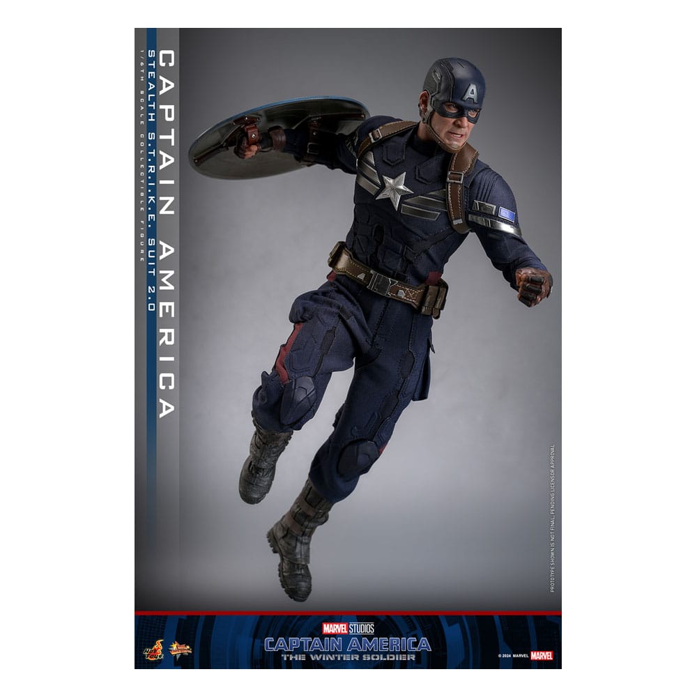 🔴PRE-ORDER Captain America (Stealth S.T.R.I.K.E. Suit) 2.0 1/6 Capitán América: el Soldado de Invierno Figura Movie Masterpiece