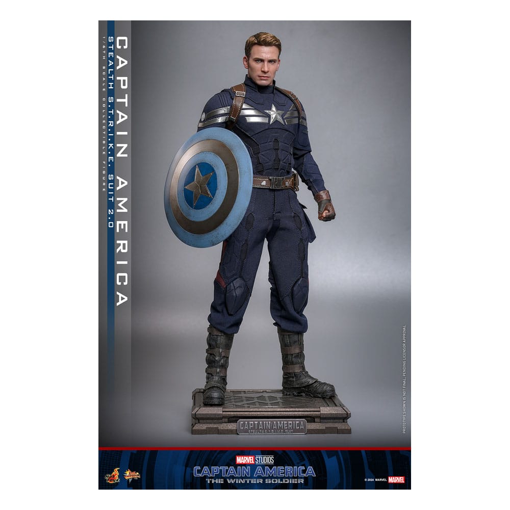 🔴PRE-ORDER Captain America (Stealth S.T.R.I.K.E. Suit) 2.0 1/6 Capitán América: el Soldado de Invierno Figura Movie Masterpiece