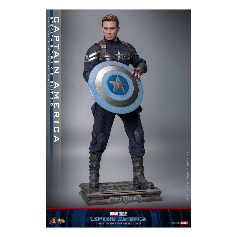 🔴PRE-ORDER Captain America (Stealth S.T.R.I.K.E. Suit) 2.0 1/6 Capitán América: el Soldado de Invierno Figura Movie Masterpiece