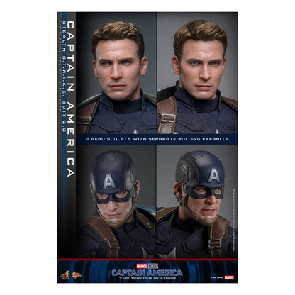 🔴PRE-ORDER Captain America (Stealth S.T.R.I.K.E. Suit) 2.0 1/6 Capitán América: el Soldado de Invierno Figura Movie Masterpiece