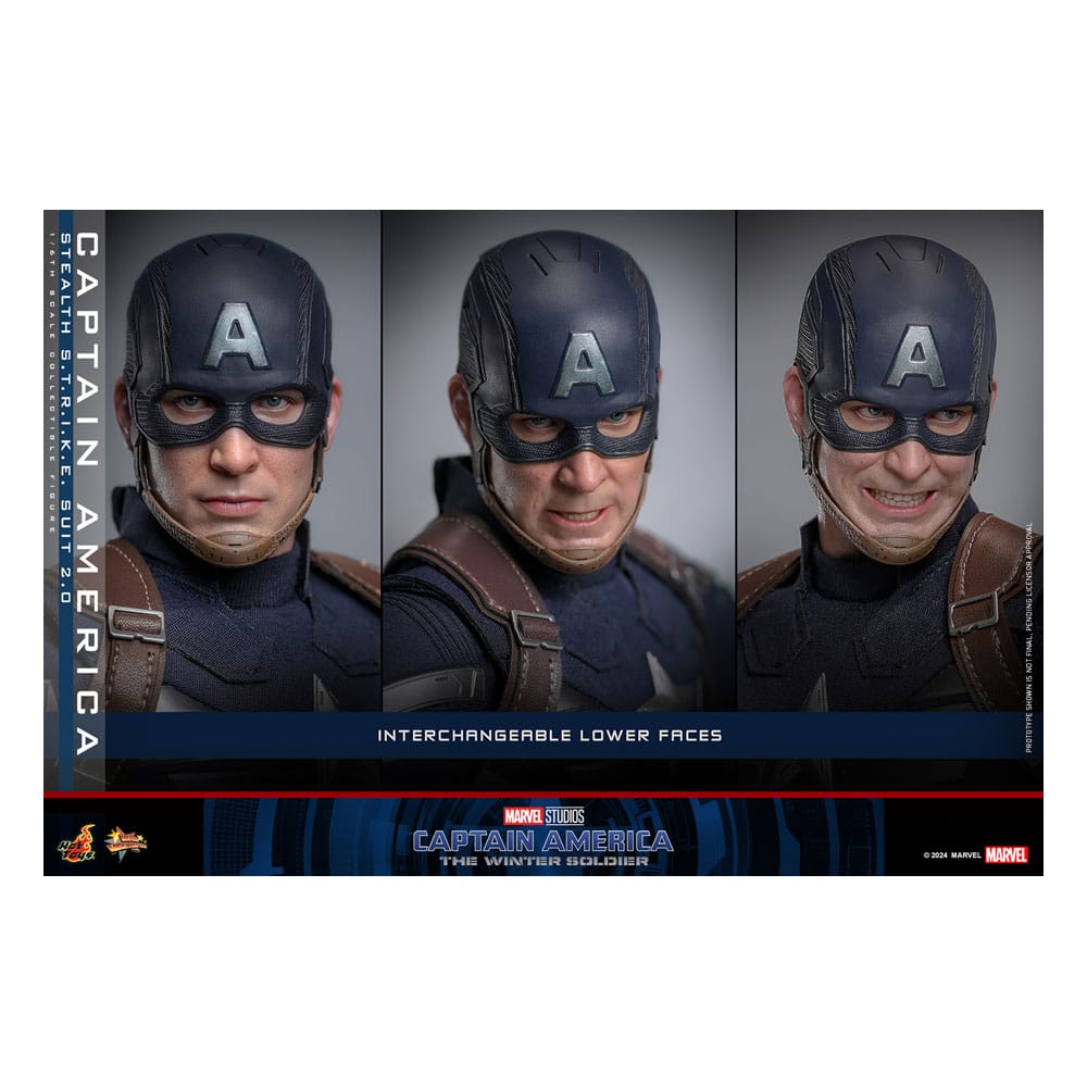 🔴PRE-ORDER Captain America (Stealth S.T.R.I.K.E. Suit) 2.0 1/6 Capitán América: el Soldado de Invierno Figura Movie Masterpiece