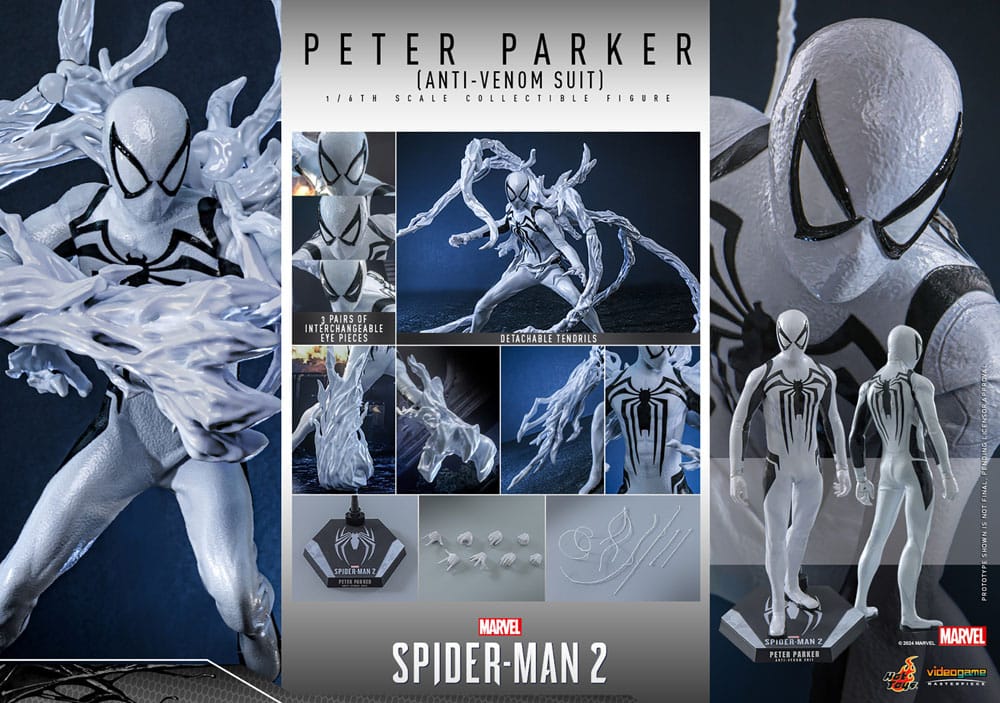 🔴PRE-ORDER Peter Parker (Anti-Venom Suit) 1/6 Spider-Man 2 Figura Video Game Masterpiece