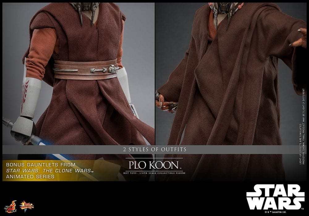 🔴PRE-ORDER Plo Koon 1/6 Star Wars Figura Movie Masterpiece