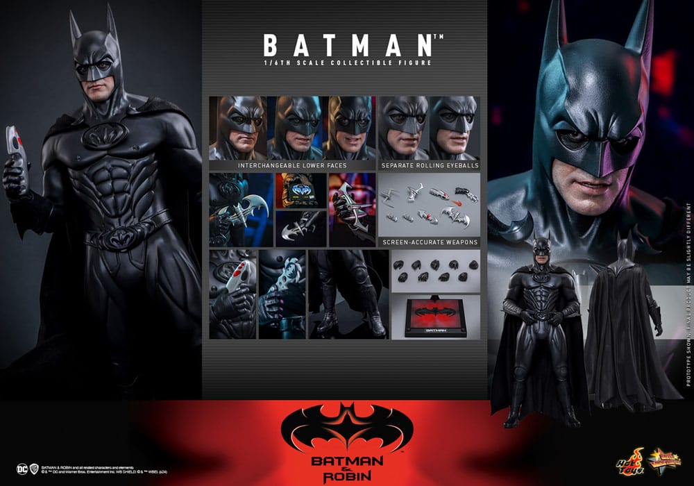 🔴PRE-ORDER Batman 1/6 Batman y Robin Figura Movie Masterpiece