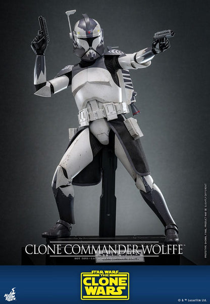 🔴PRE-ORDER Clone Commander Wolffe 1/6 Star Wars: The Clone Wars Figura