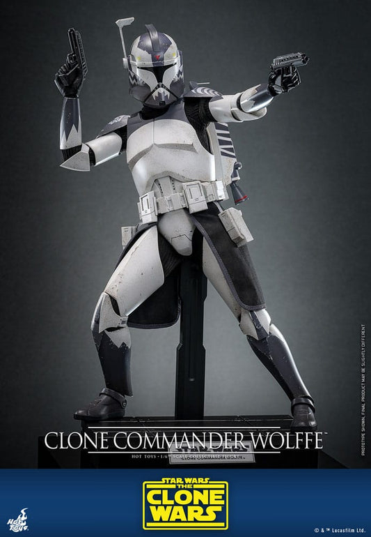 🔴PRE-ORDER Clone Commander Wolffe 1/6 Star Wars: The Clone Wars Figura