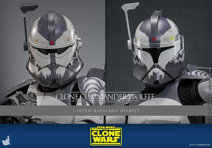 🔴PRE-ORDER Clone Commander Wolffe 1/6 Star Wars: The Clone Wars Figura