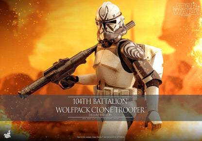 🔴PRE-ORDER 104th Battalion Wolfpack Clone Trooper Deluxe Version 1/6 Star Wars The Clone Wars Figura