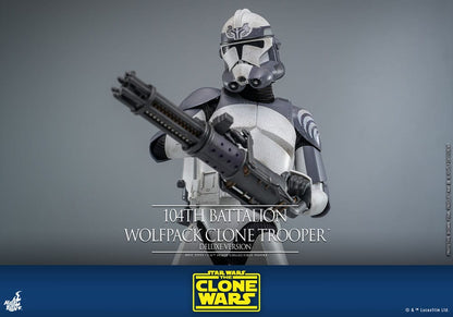 🔴PRE-ORDER 104th Battalion Wolfpack Clone Trooper Deluxe Version 1/6 Star Wars The Clone Wars Figura