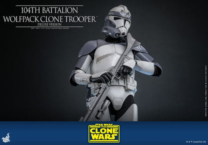 🔴PRE-ORDER 104th Battalion Wolfpack Clone Trooper Deluxe Version 1/6 Star Wars The Clone Wars Figura