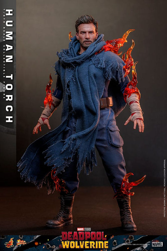🔴PRE-ORDER Human Torch 1/6 Deadpool & Wolverine Movie Masterpiece Figura