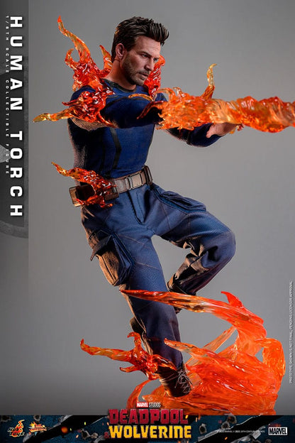 🔴PRE-ORDER Human Torch 1/6 Deadpool & Wolverine Movie Masterpiece Figura