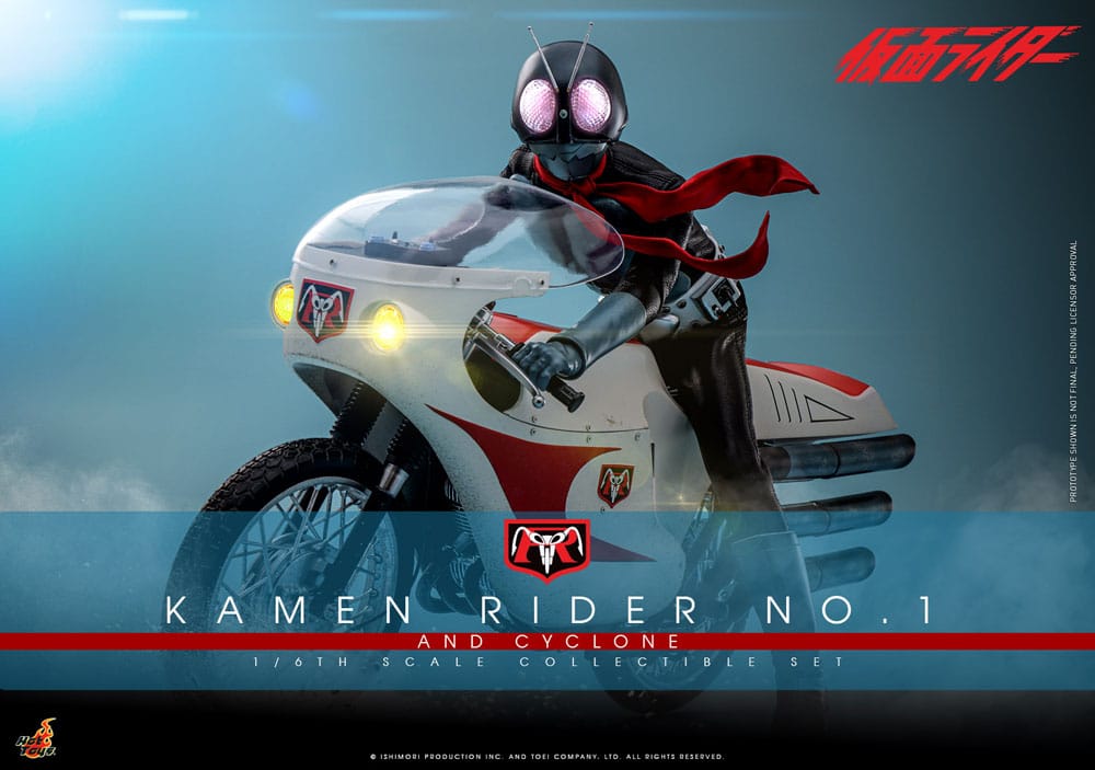🔴PRE-ORDER Kamen Rider No. 1 and Cylone  1/6 Kamen Rider