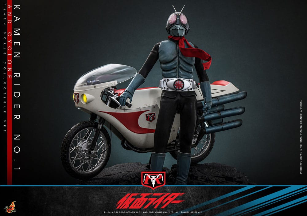 🔴PRE-ORDER Kamen Rider No. 1 and Cylone  1/6 Kamen Rider