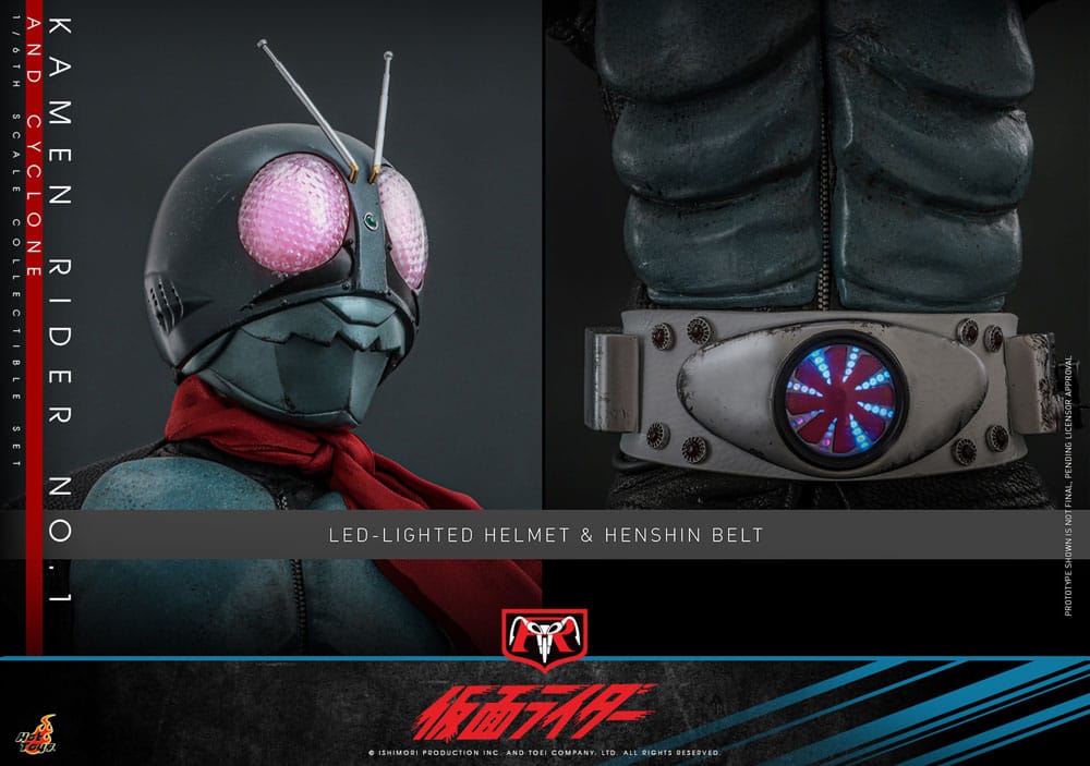 🔴PRE-ORDER Kamen Rider No. 1 and Cylone  1/6 Kamen Rider