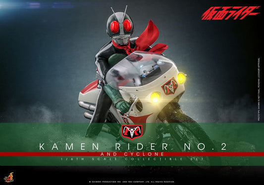 🔴PRE-ORDER Kamen Rider No. 2 and Cylone 1/6 Kamen Rider