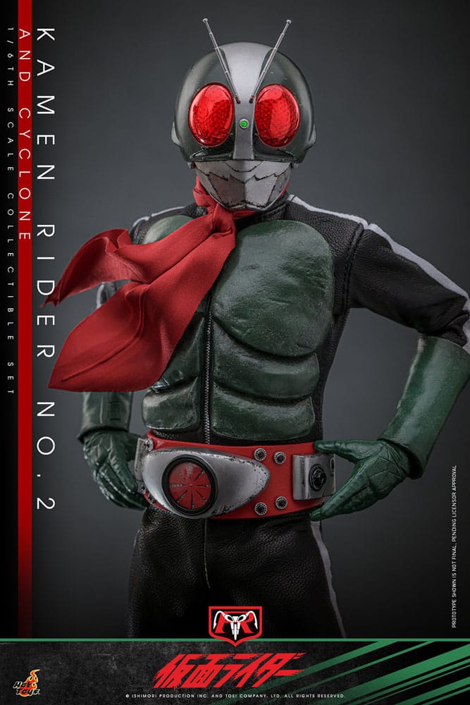 🔴PRE-ORDER Kamen Rider No. 2 and Cylone 1/6 Kamen Rider