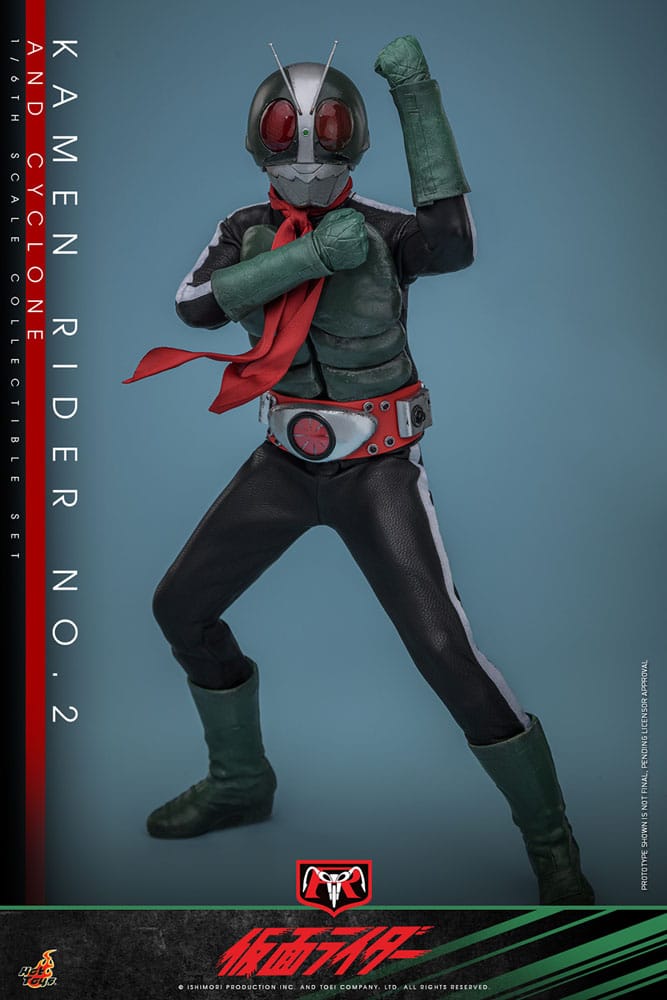 🔴PRE-ORDER Kamen Rider No. 2 and Cylone 1/6 Kamen Rider
