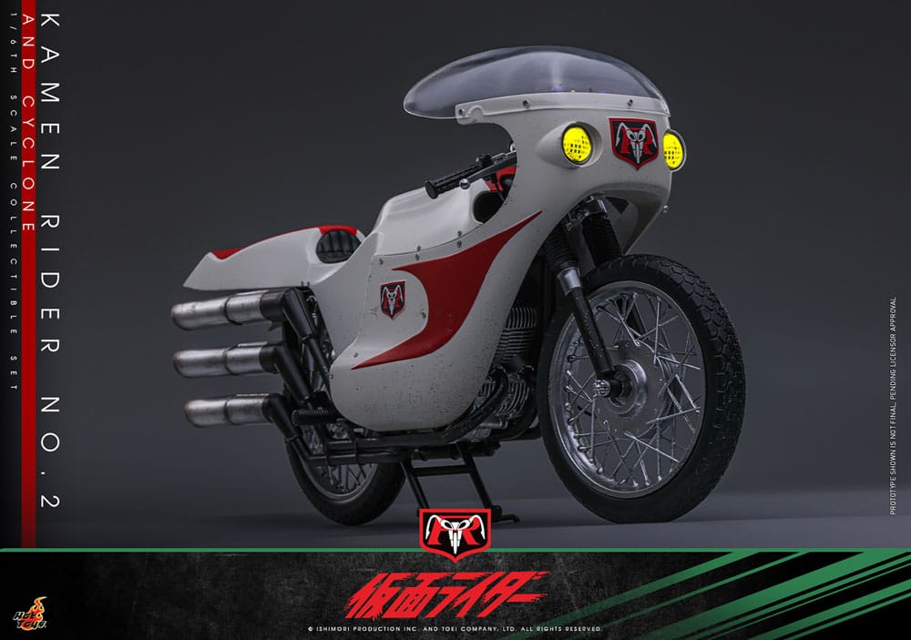 🔴PRE-ORDER Kamen Rider No. 2 and Cylone 1/6 Kamen Rider