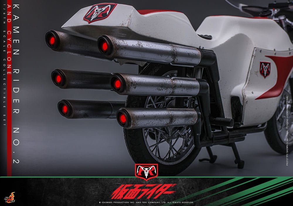🔴PRE-ORDER Kamen Rider No. 2 and Cylone 1/6 Kamen Rider