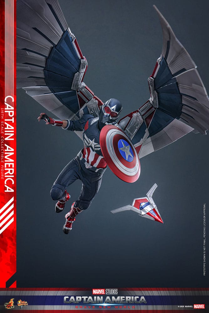 🔴PRE-ORDER Captain America 1/6 Captain America: Brave New World Movie Masterpiece