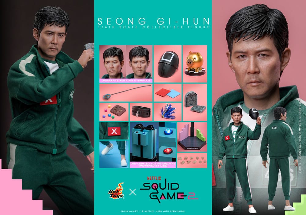 🔴PRE-ORDER Seong Gi-hun 1/6 Squid Game 2 Figura